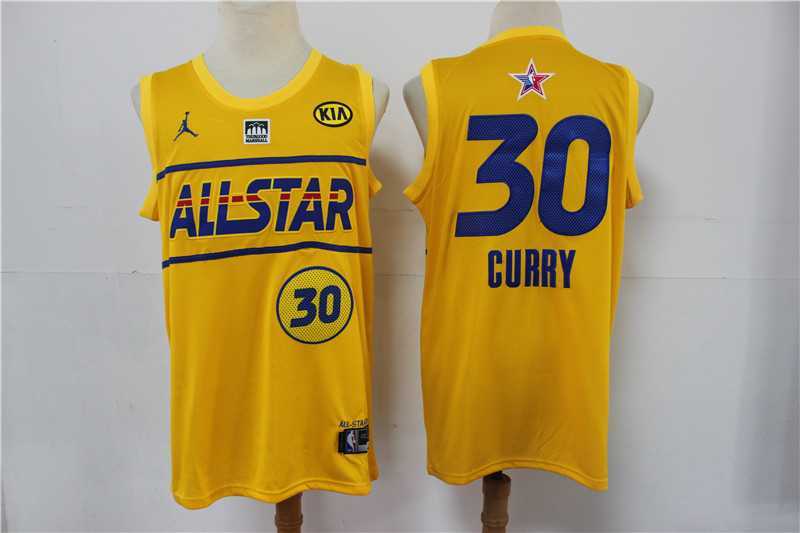 Warriors 30 Stephen Curry Yellow 2021 NBA All-Star Jordan Brand Swingman Jersey,We sell and wholesale Warriors 30 Stephen Curry Yellow 2021 NBA All-Star Jordan Brand Swingman Jersey on line form chian!